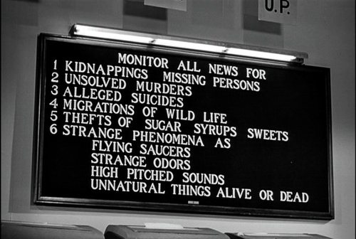 The police signboard from Them!