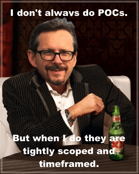 How to manage a Proof of Concept