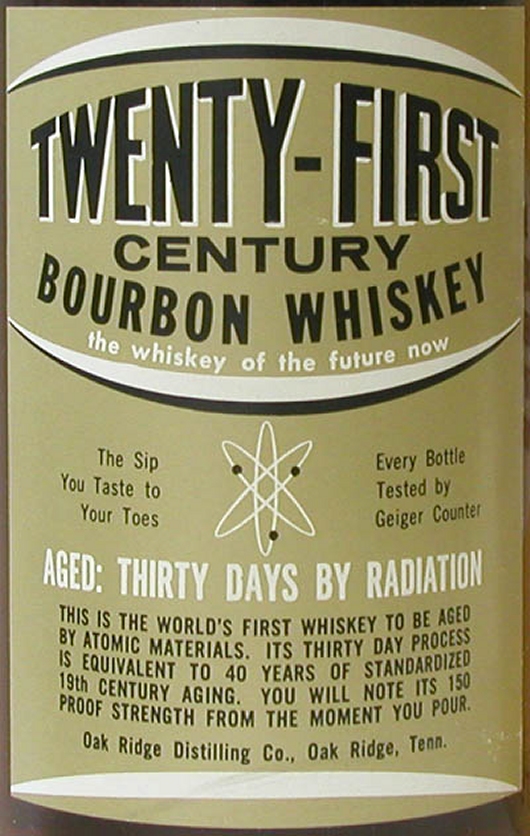 Twenty-first century bourbon whiskey ad