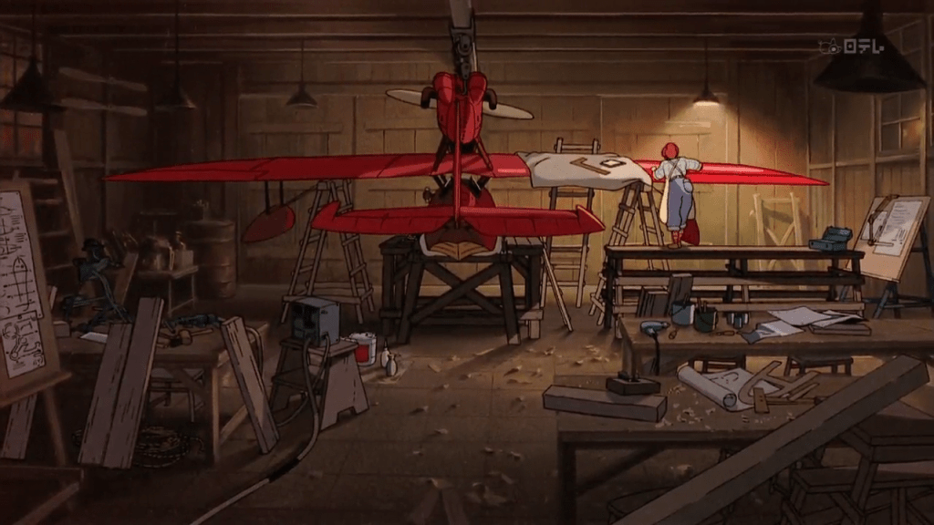 Porco Rosso's Home Lab - keeping the seaplane airworthy