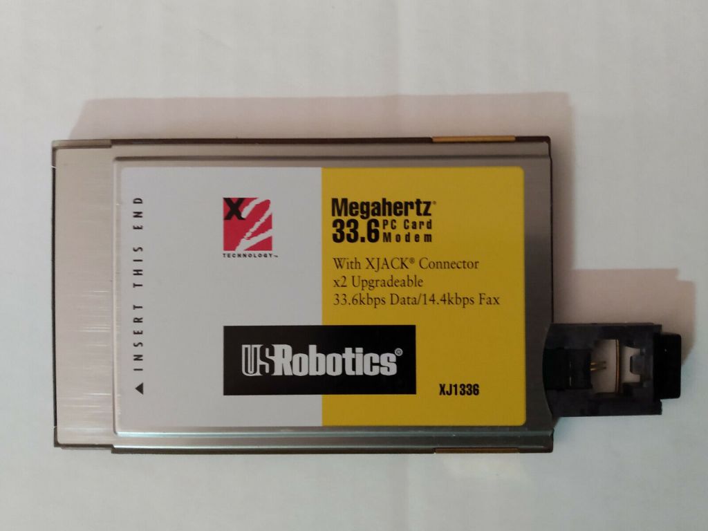 US Robotics 33.6 modem PC Card