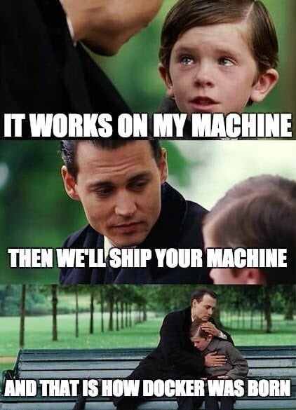 How Docker Was Born meme