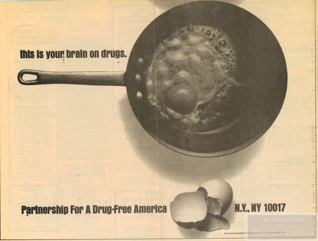 this is your brain on drugs 1989 newspaper ad